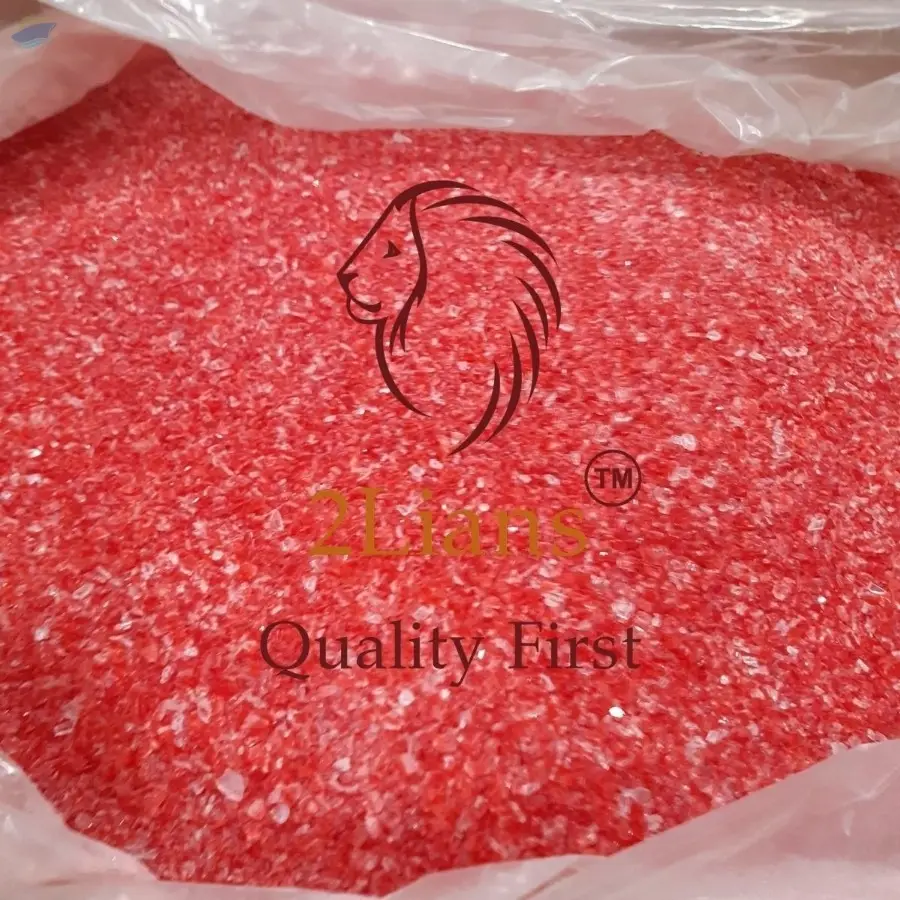 PMMA Regrind Transparent & Red