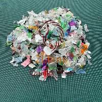 PET Bottle Flakes Sortex Rejection / Mix Colors