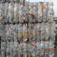 PET Bottle On Bales Contain 35-40% Trays