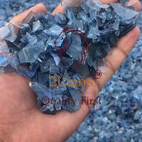 PC bottle regrind  transparent blue tint