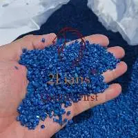 HDPE Blue Drum Recycled Pellets Blue