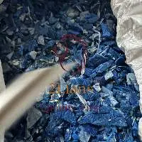 HDPE Drum 200Litters Regrind Natural/Blue