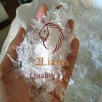 PET Bottle Flakes Hotwashed Natural