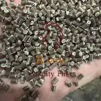 PP recycled pellets from jumbo bags multi-colors