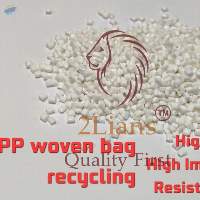 PP Non-woven Fabric  Recycled Pellets White