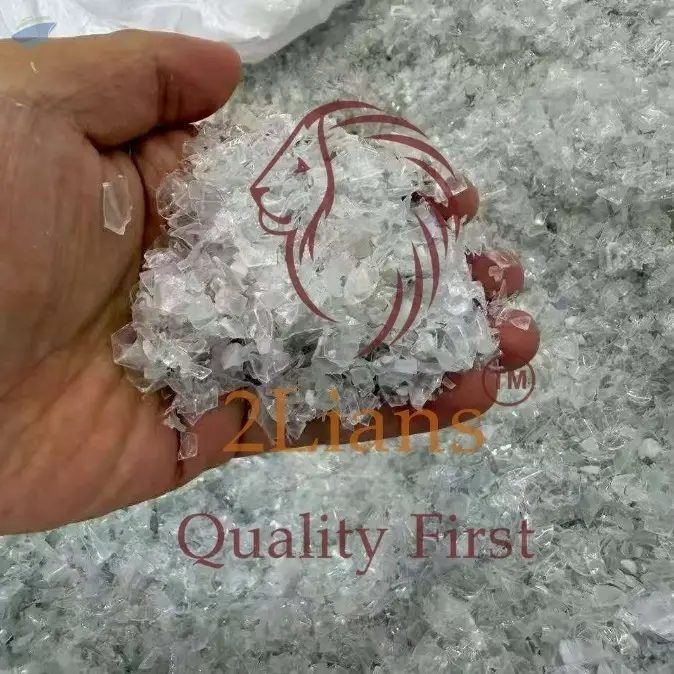 PET Bottle Flakes Hotwashed / Clear