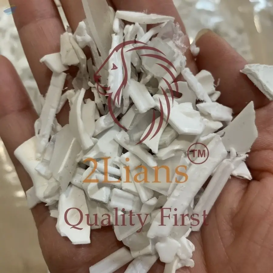 PP Regrind From Case/crates White And Clear