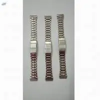 Silver Stainless Steel Watch Strap