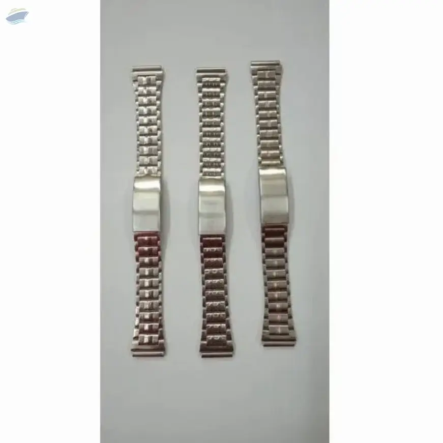 Silver Stainless Steel Watch Strap