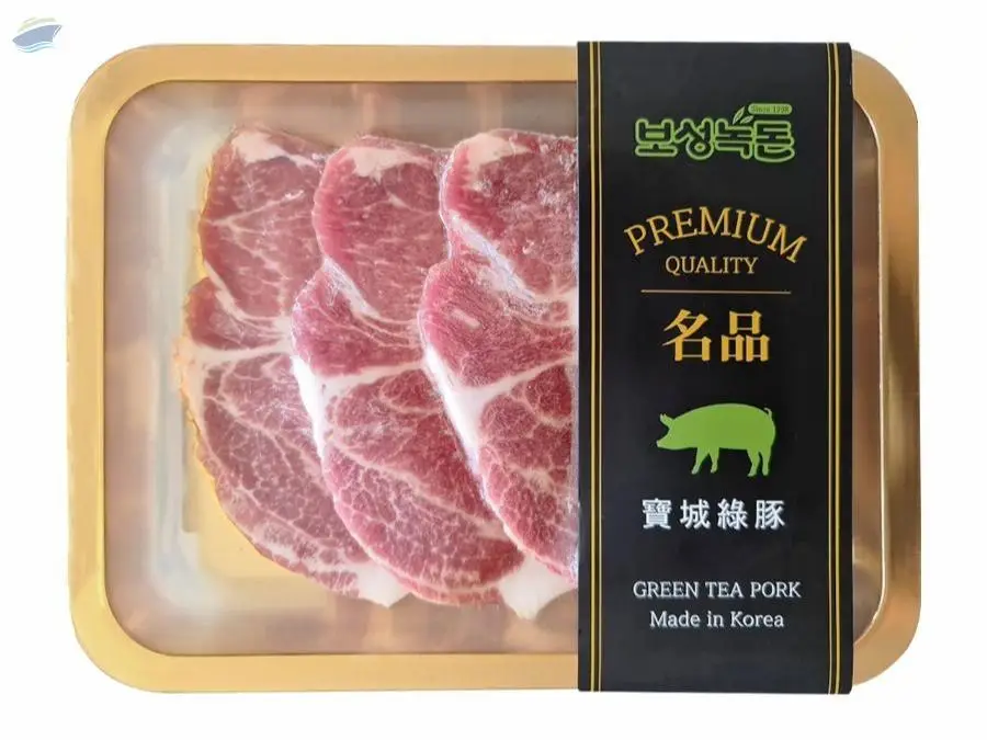 Boseong Nok Don (Green Tea Pork)