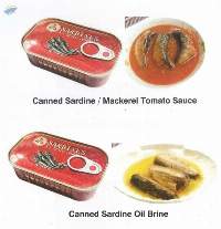Canned Sardine/Mackerel/Tuna