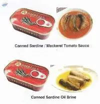 Canned Sardine/Mackerel/Tuna
