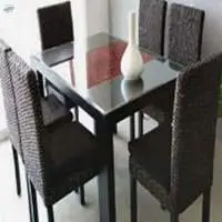 Water Hyacinth Dining Set 02