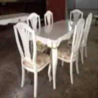Dining Carved Table Set