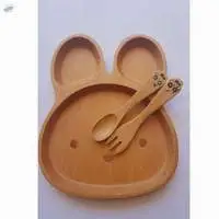 Wooden Food Tray For Kid .