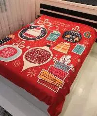 Cotton Fleece Blankets Or Bed Covers