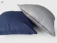 Cotton-Satin Mix Fabric Cushion Covers