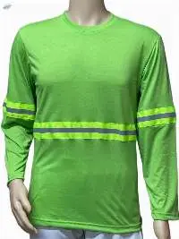 Reflectorized Long Sleeve (Apple Green)