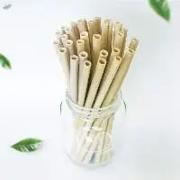 100% Organic Reusable Bamboo Drinking Straw