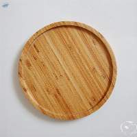 Logo Customize Bamboo Wooden Serving Round Tray