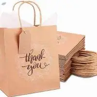 Customize Kraft Paper Bags With Logo