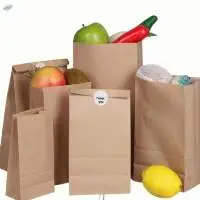 SOS Kraft Shopping Bags