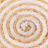 Round Natural Jute Rug Crok 
