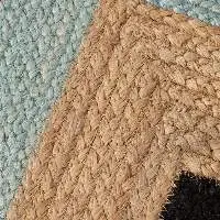 Natural Jute Rug 246 X 160 Cm Saina