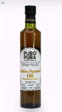 Puro Pura Extra Virgin Golden Flaxseed Oil