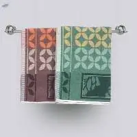 Pattern Bath Towel