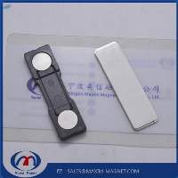 Magnetic Name Badge With 2pcs Disc Magnets
