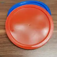 Blue Red Ghee Cap