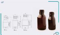 Amber PET 50 Cc 60 Cc 100 Cc