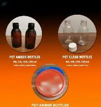 PET Clear And Amber Bottle