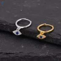 Huggie Hoop Earrings in Sterling Silver