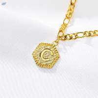 26 Capital Letters Stainless Steel Anklet