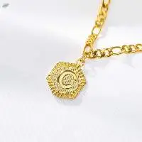 26 Capital Letters Stainless Steel Anklet