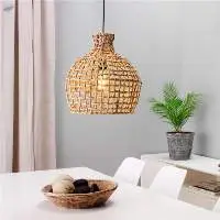 Water Hyacinth Lampshade