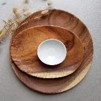 Acacia Wood Plate