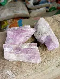 Lithium Ore spodumene kunzites Amblygonites