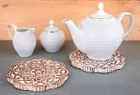 Wooden Trivet for Hot Dishes Pots and Pan