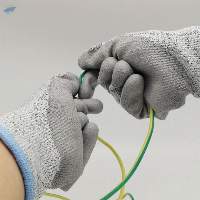 Anti Cut  Industrial PU Mechanic Gloves