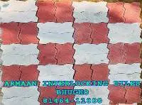 Zebra Shape Concrete Interlocking Tiles 60 MM
