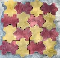 Kachu Concrete Interlocking Tiles 60MM