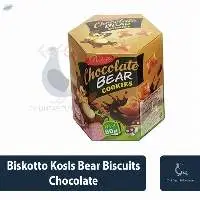 Biskotto Kosls Bear Biscuits 80gr Chocolate