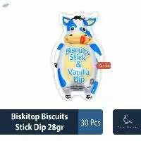 Biskitop Biscuits Stick Dip 28gr Vanilla