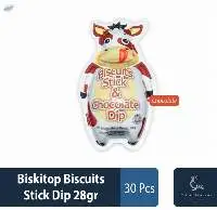 Biskitop Biscuits Stick Dip 28gr Chocolate