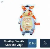Biskitop Biscuits Stick Dip 28gr Cheese