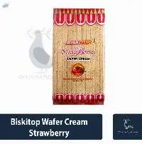 Biskitop Wafer Cream 300gr Strawberry