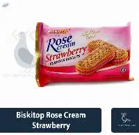Biskitop Rose Cream 220gr Strawberry